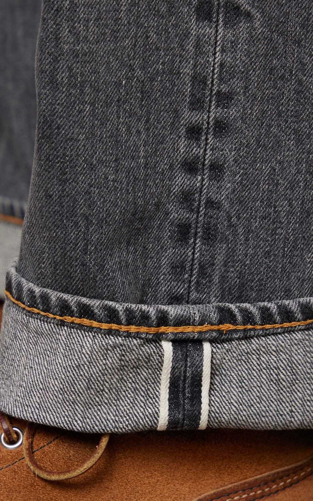 Fob Factory FOB Factory F160 Jeans selvage grey f… - image 8