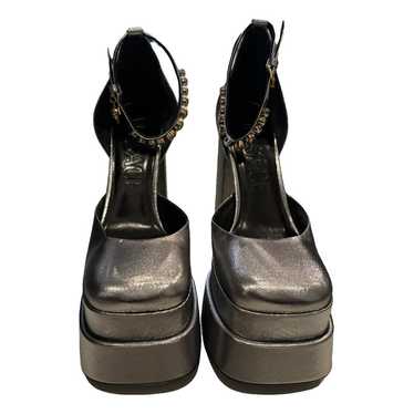Versace Medusa Aevitas leather heels