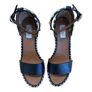 Valentino Garavani Leather espadrilles - image 1