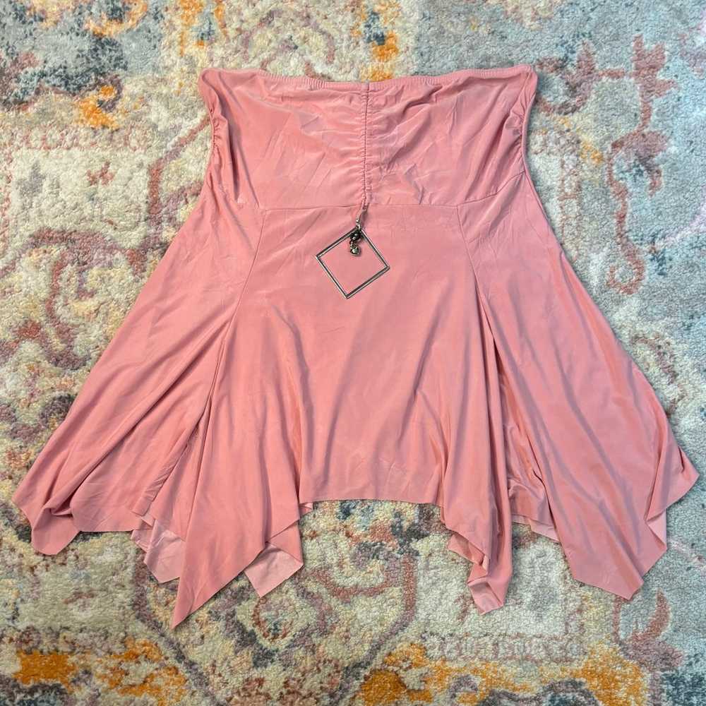 Vintage Y2K pink fairycore sleeveless top - image 1
