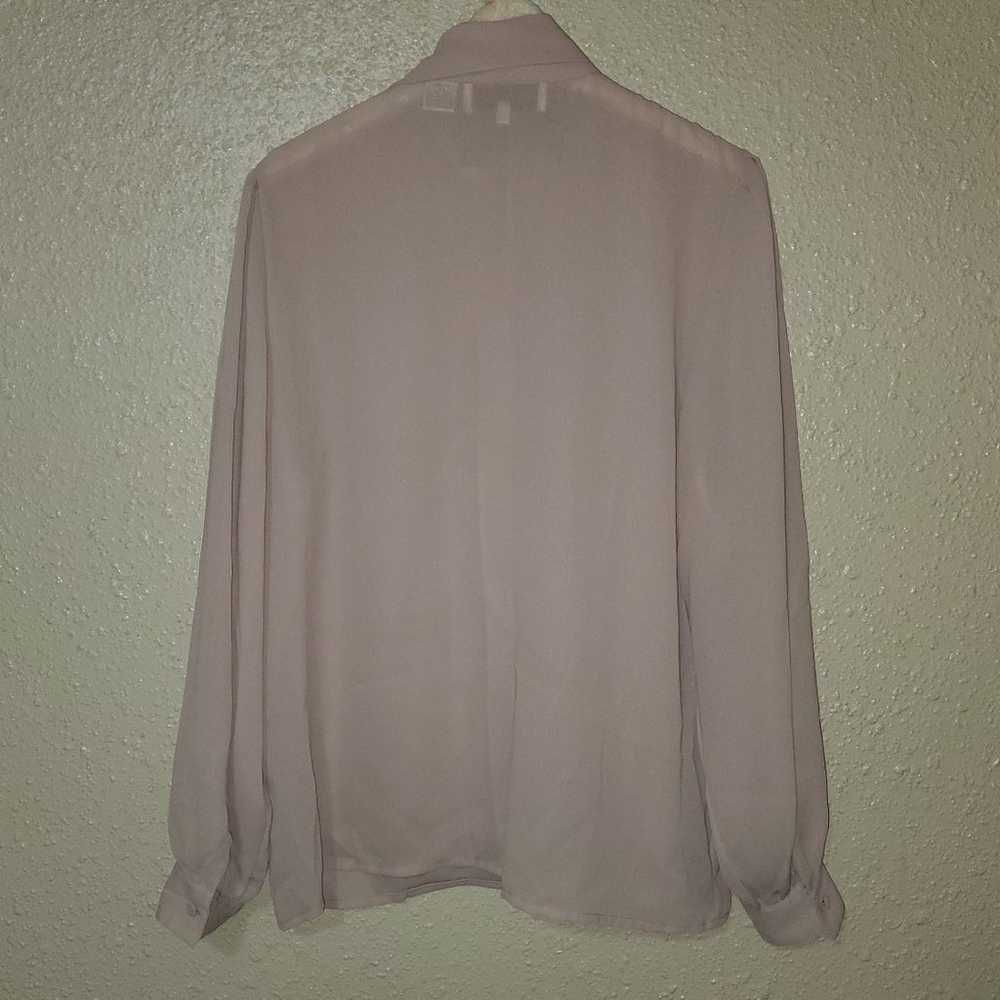 Women's Vintage Westbound Long Sleeve Blouse - Ma… - image 3