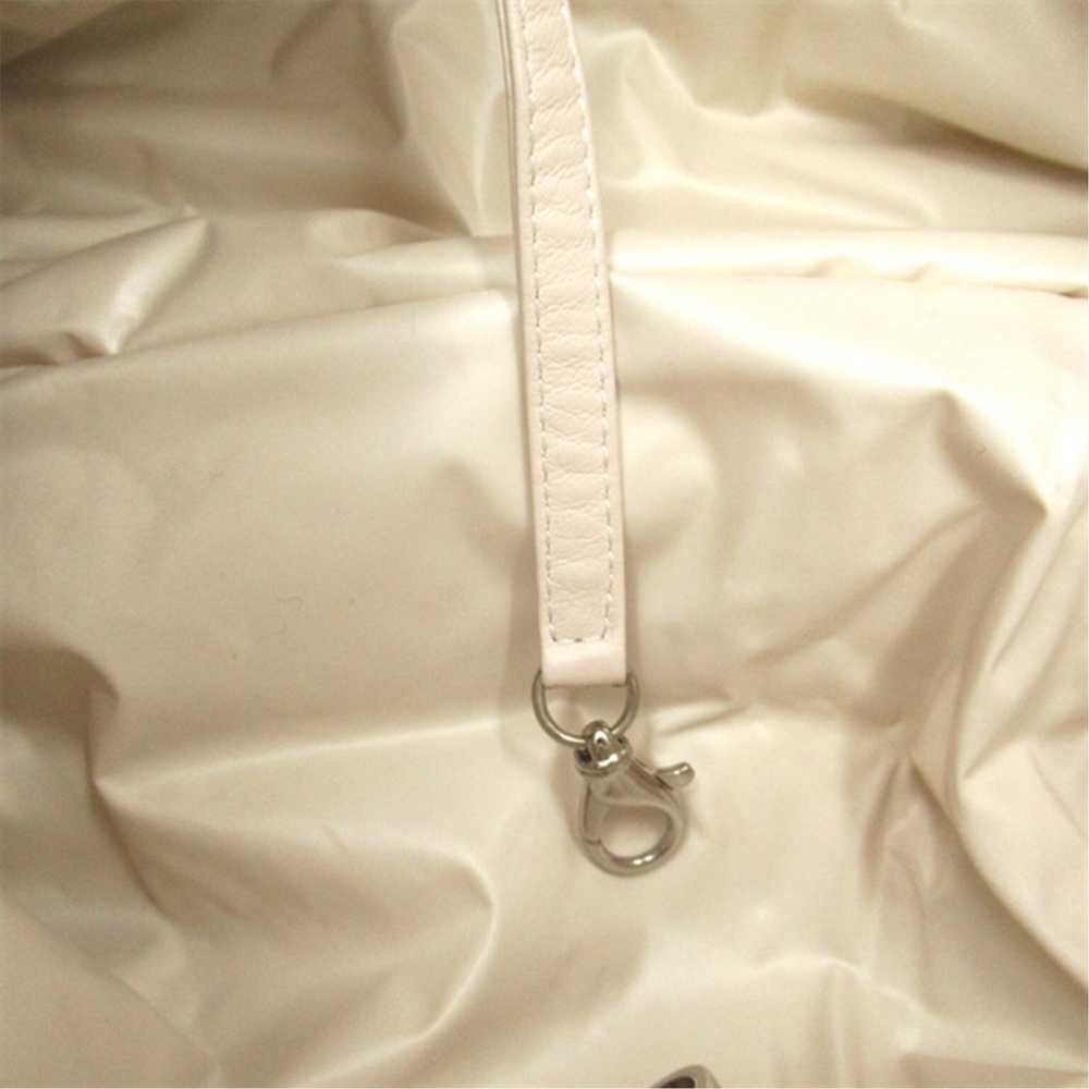 White Chanel Coco Cocoon Nylon Handbag Tote Bag - image 8