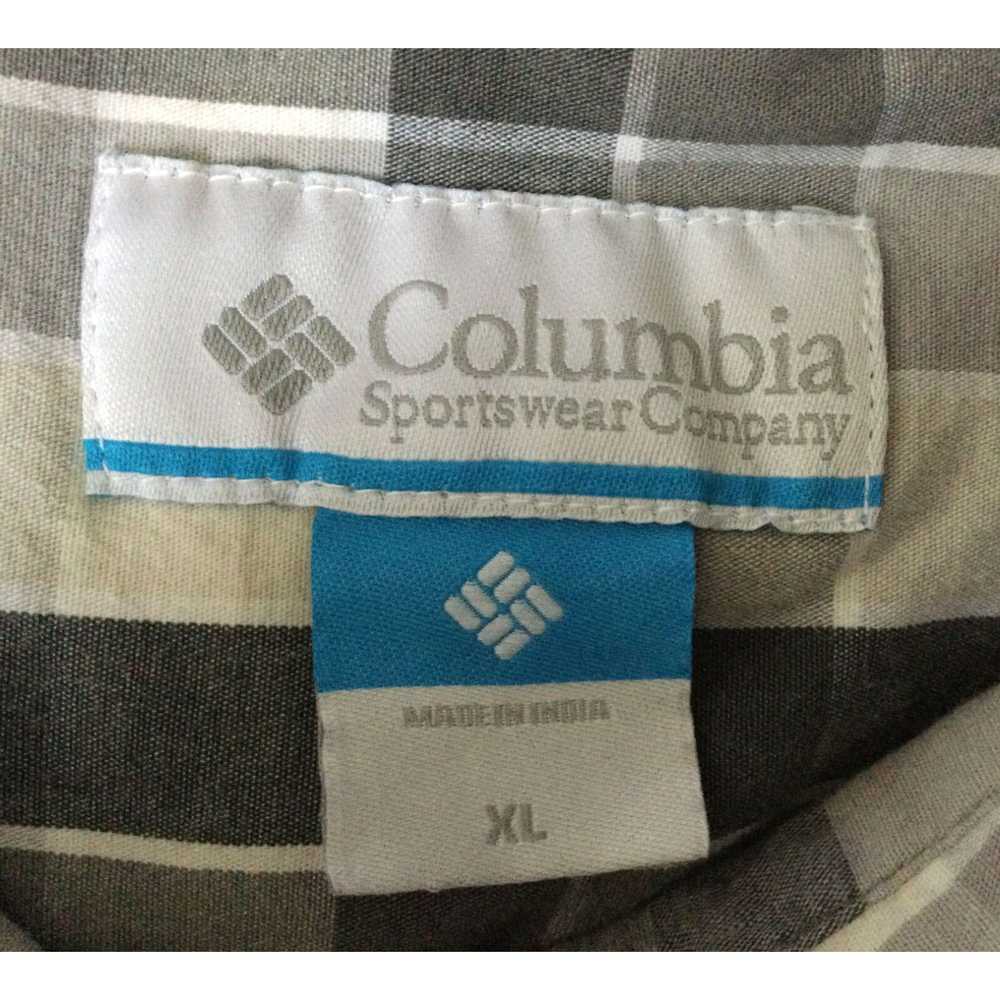 Vintage COLUMBIA SPORTSWEAR CO. Mens XL Plaid Cot… - image 3