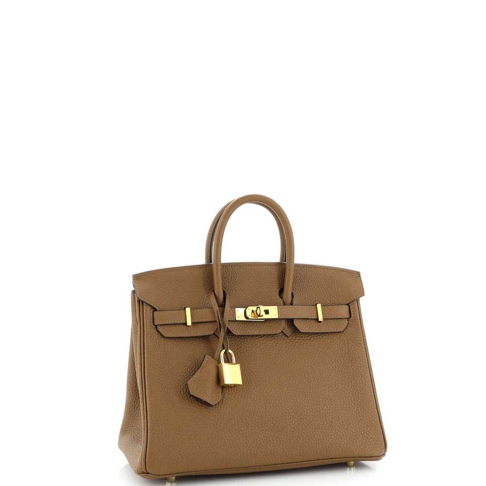 Hermes Birkin Handbag Alezan Togo with Gold Hardw… - image 3