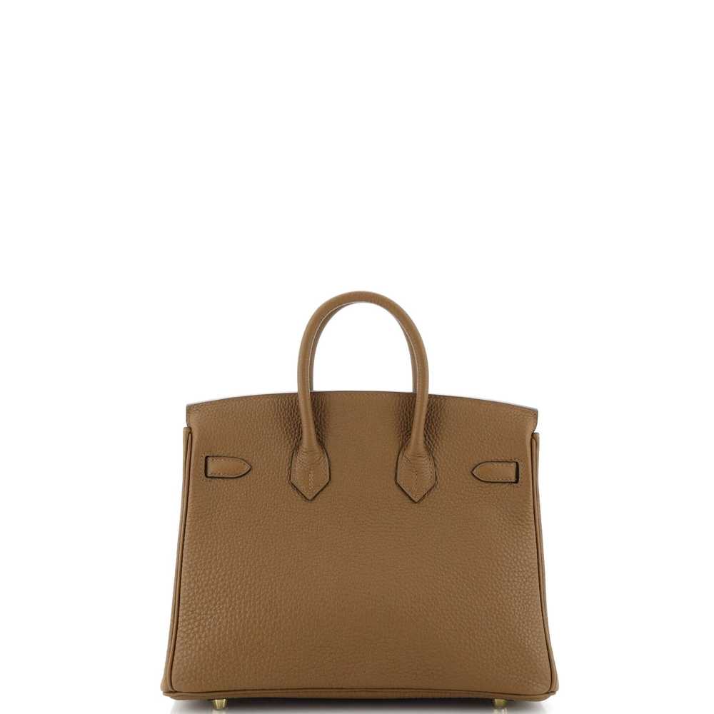 Hermes Birkin Handbag Alezan Togo with Gold Hardw… - image 4