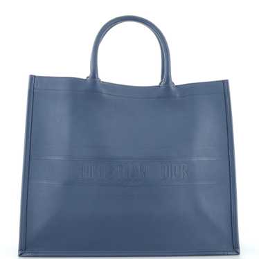 Christian Dior Book Tote Embossed Leather Large - image 1