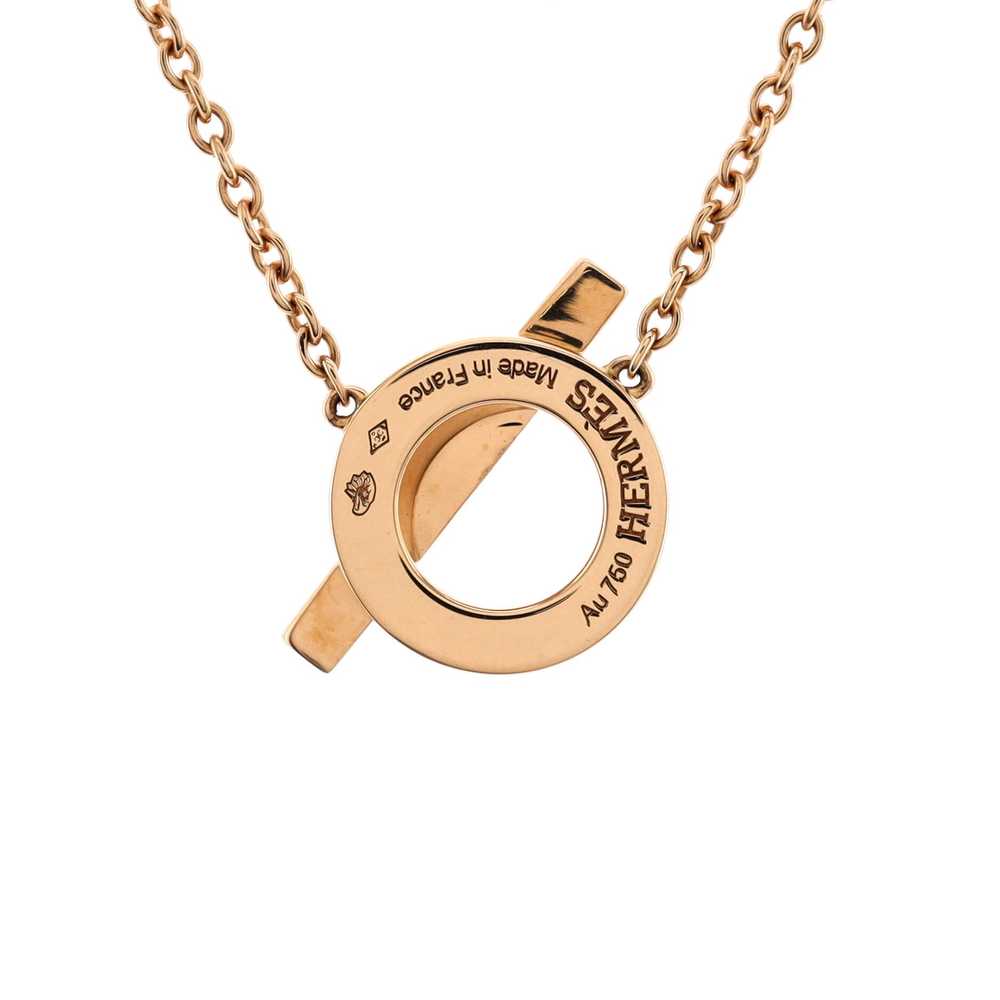 Hermes Finesse Pendant Necklace - image 4