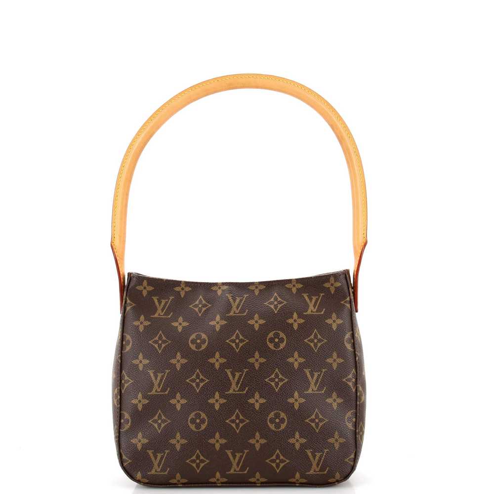 Louis Vuitton Looping Handbag Monogram Canvas MM - image 3