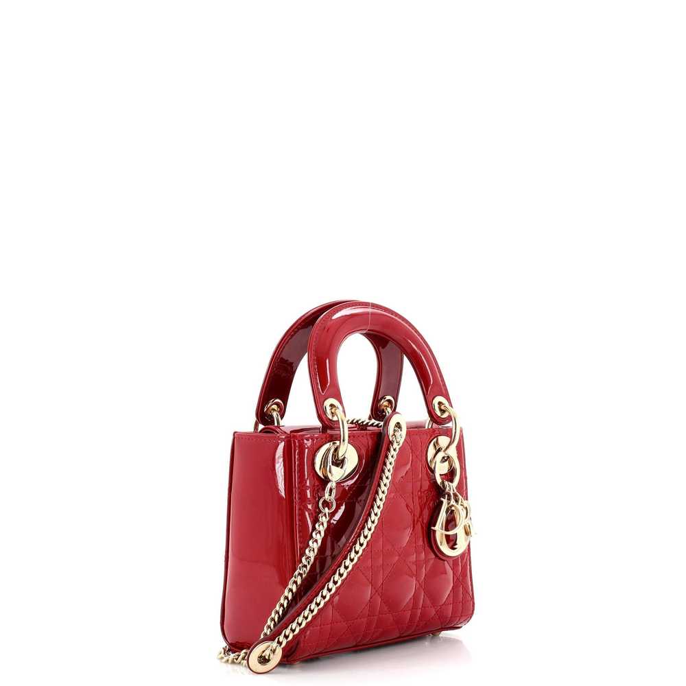 Christian Dior Lady Dior Chain Bag Cannage Quilt … - image 2
