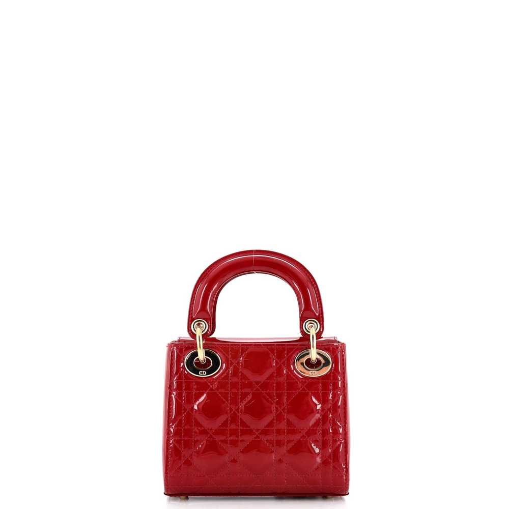 Christian Dior Lady Dior Chain Bag Cannage Quilt … - image 3