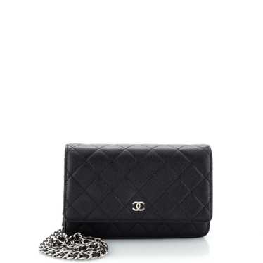 CHANEL Wallet on Chain Quilted Caviar