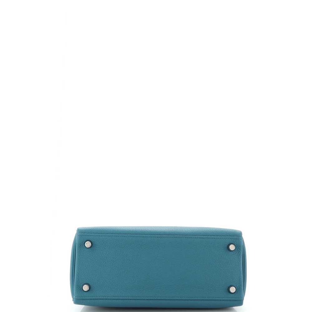 Hermes Kelly Handbag Cobalt Togo with Palladium H… - image 5