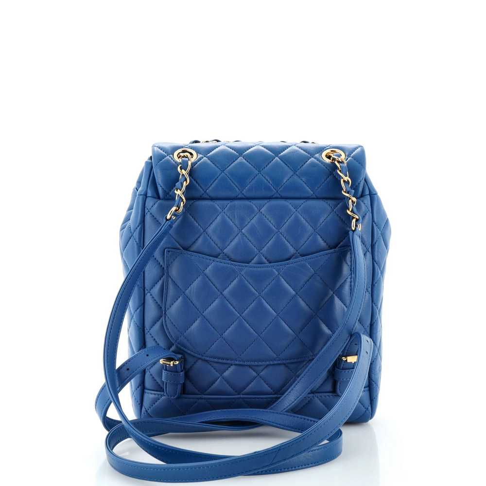 CHANEL Urban Spirit Backpack Quilted Leather Small - image 3