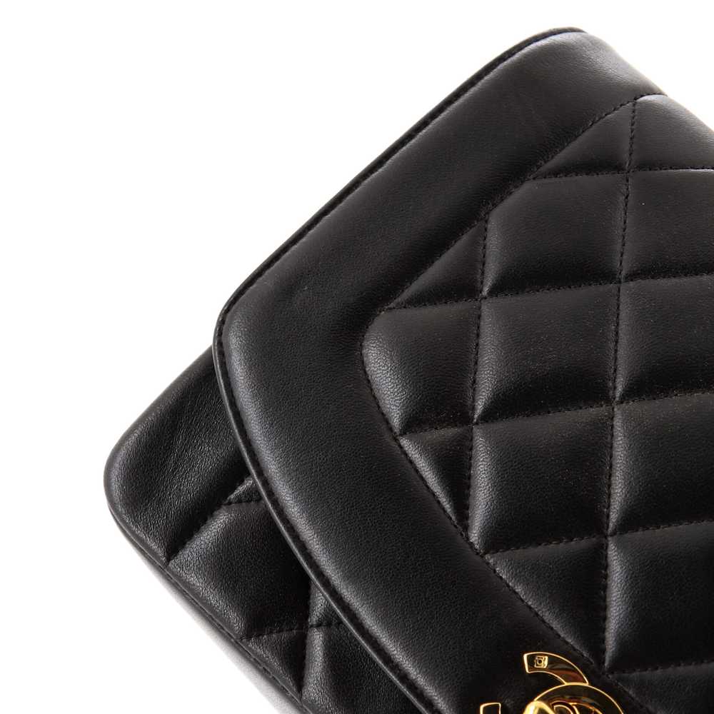 CHANEL Vintage Diana Flap Bag Quilted Lambskin Me… - image 6