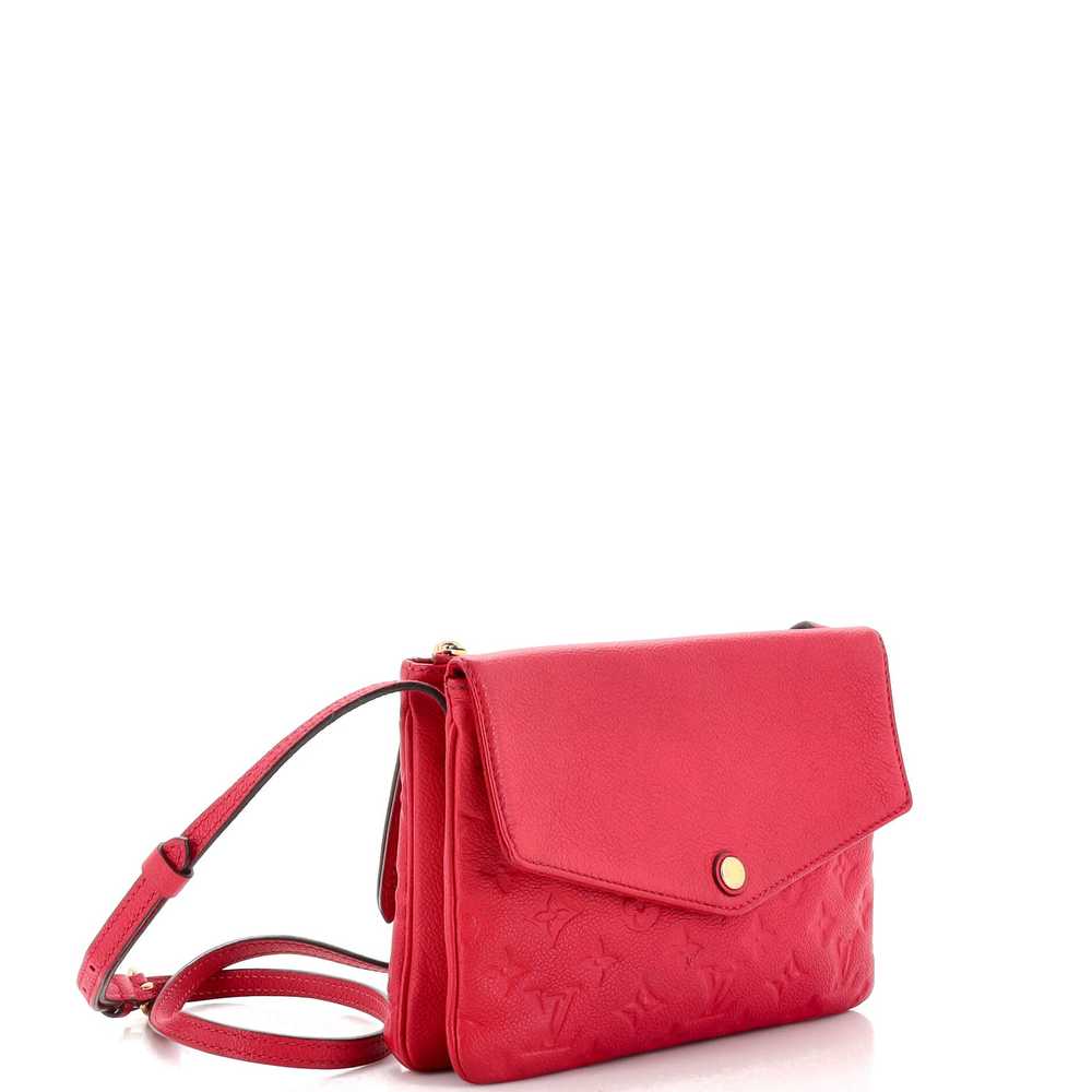 Louis Vuitton Twice Handbag Monogram Empreinte Le… - image 2