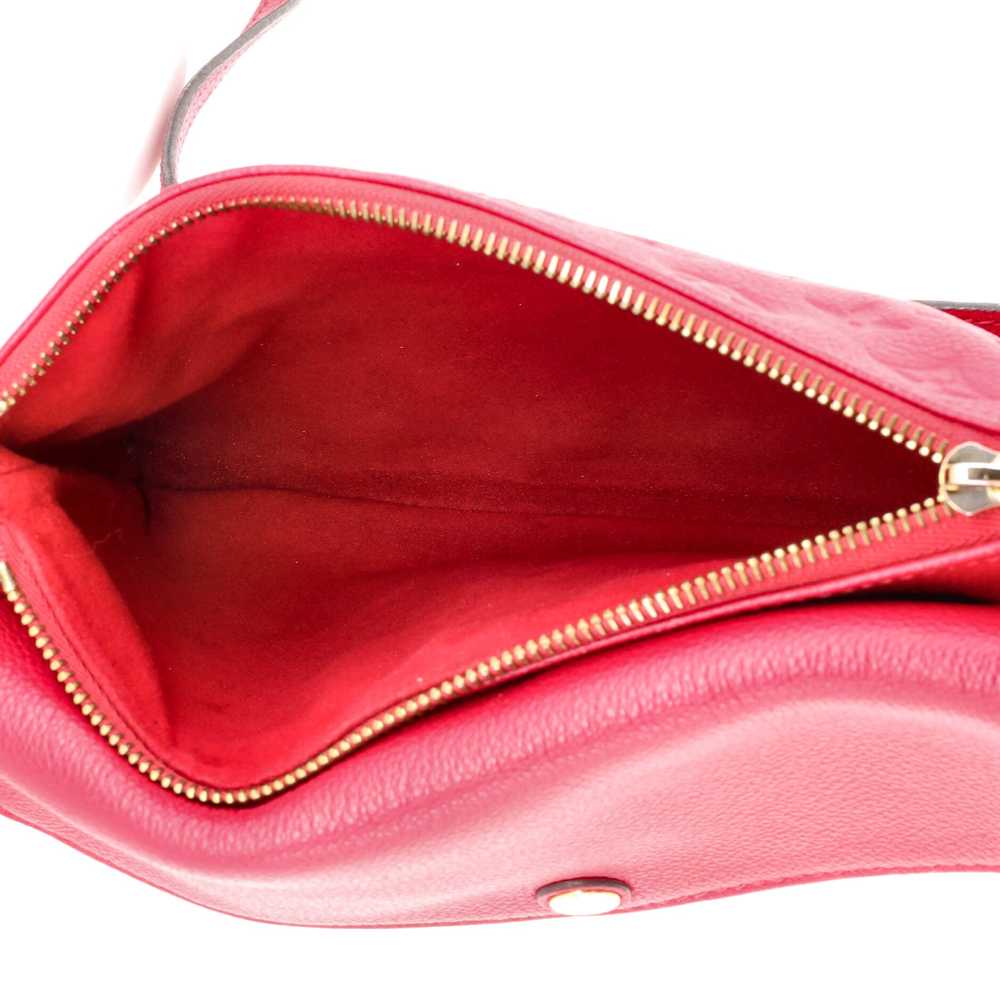 Louis Vuitton Twice Handbag Monogram Empreinte Le… - image 5