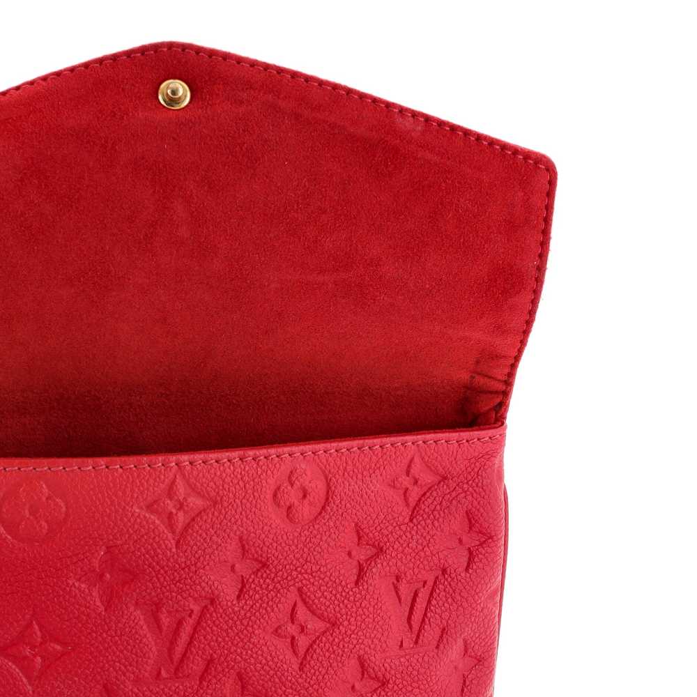 Louis Vuitton Twice Handbag Monogram Empreinte Le… - image 7