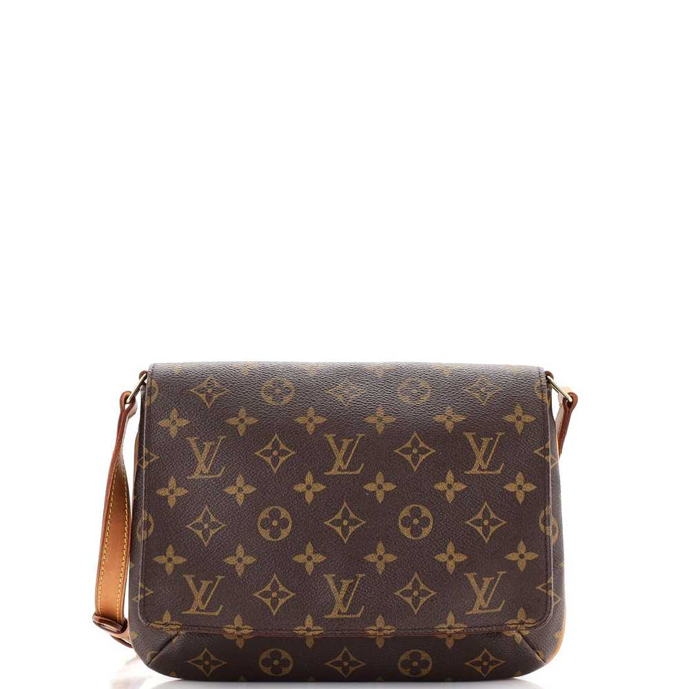 Louis Vuitton Musette Tango Handbag Monogram Canv… - image 1