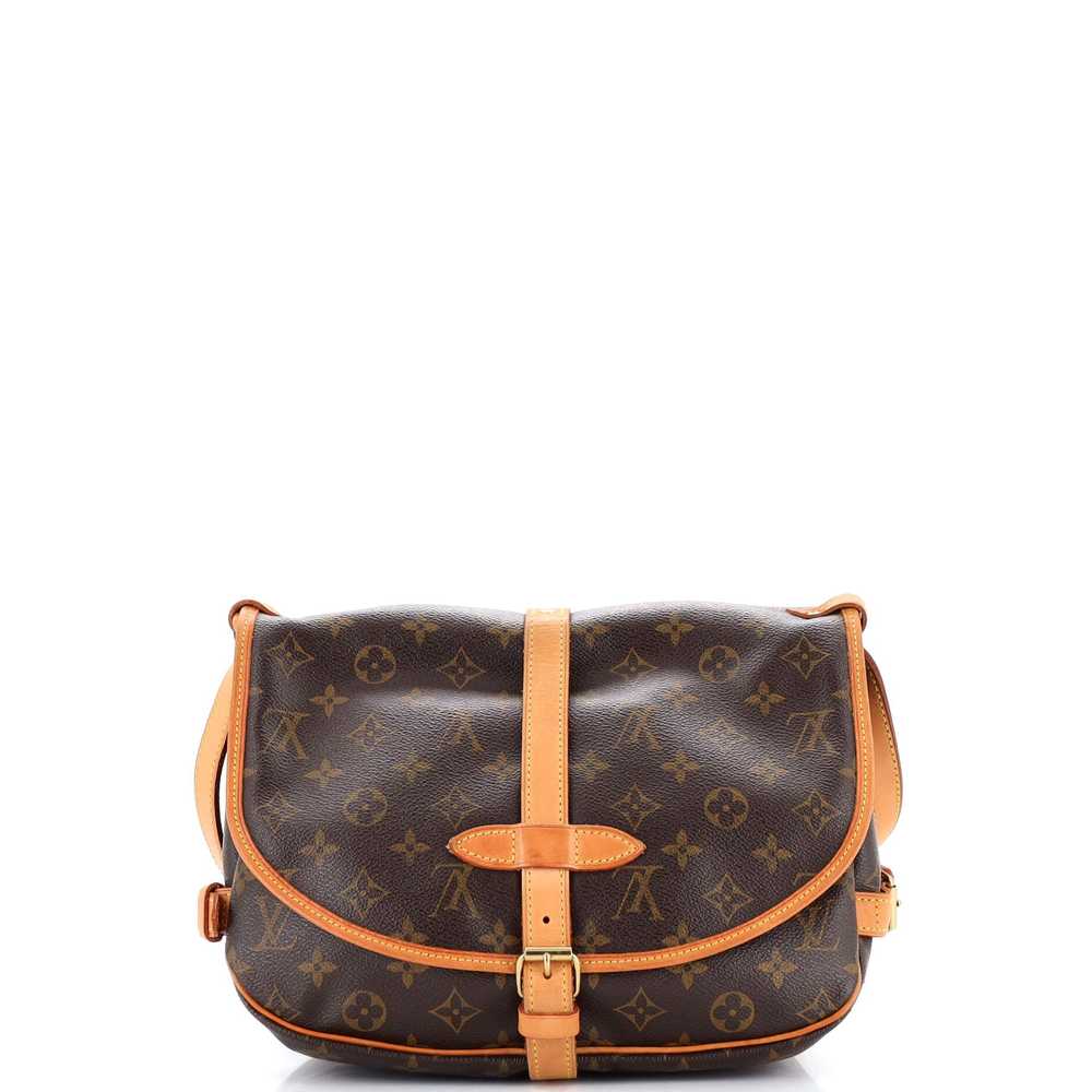 Louis Vuitton Saumur Handbag Monogram Canvas 30 - image 3