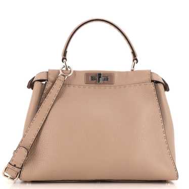 FENDI Selleria Peekaboo Bag Rigid Leather Regular - image 1