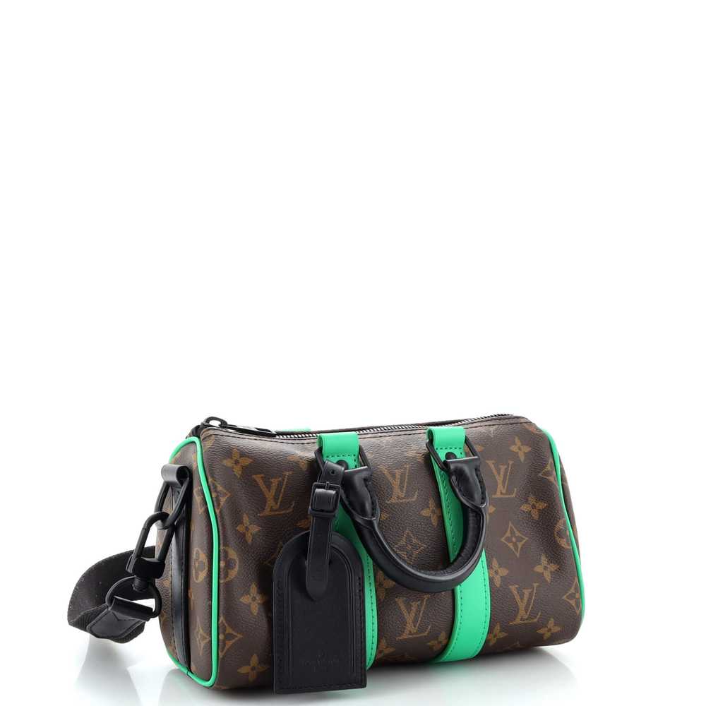 Louis Vuitton Keepall Bandouliere Bag Macassar Mo… - image 2