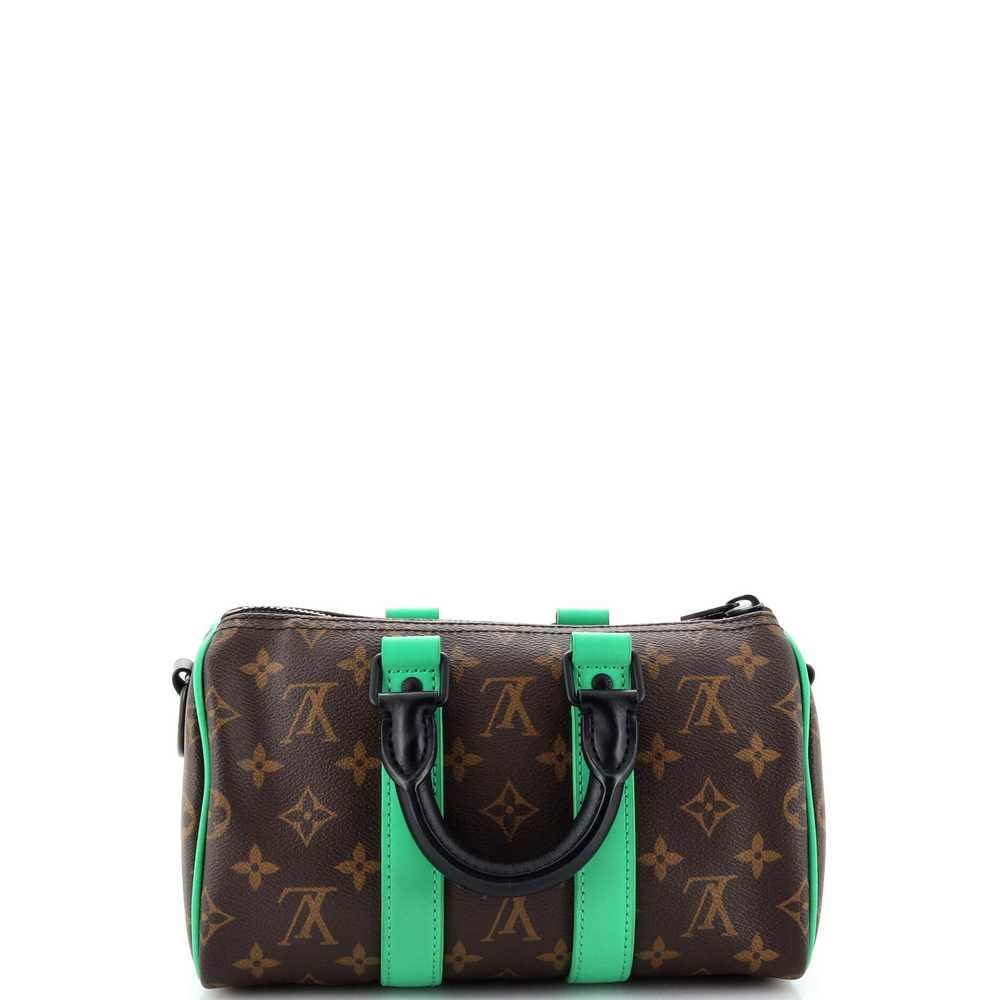 Louis Vuitton Keepall Bandouliere Bag Macassar Mo… - image 3