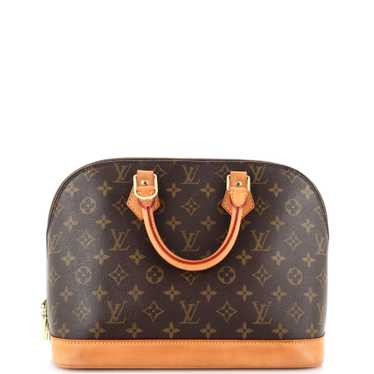 Louis Vuitton Vintage Alma Handbag Monogram Canva… - image 1