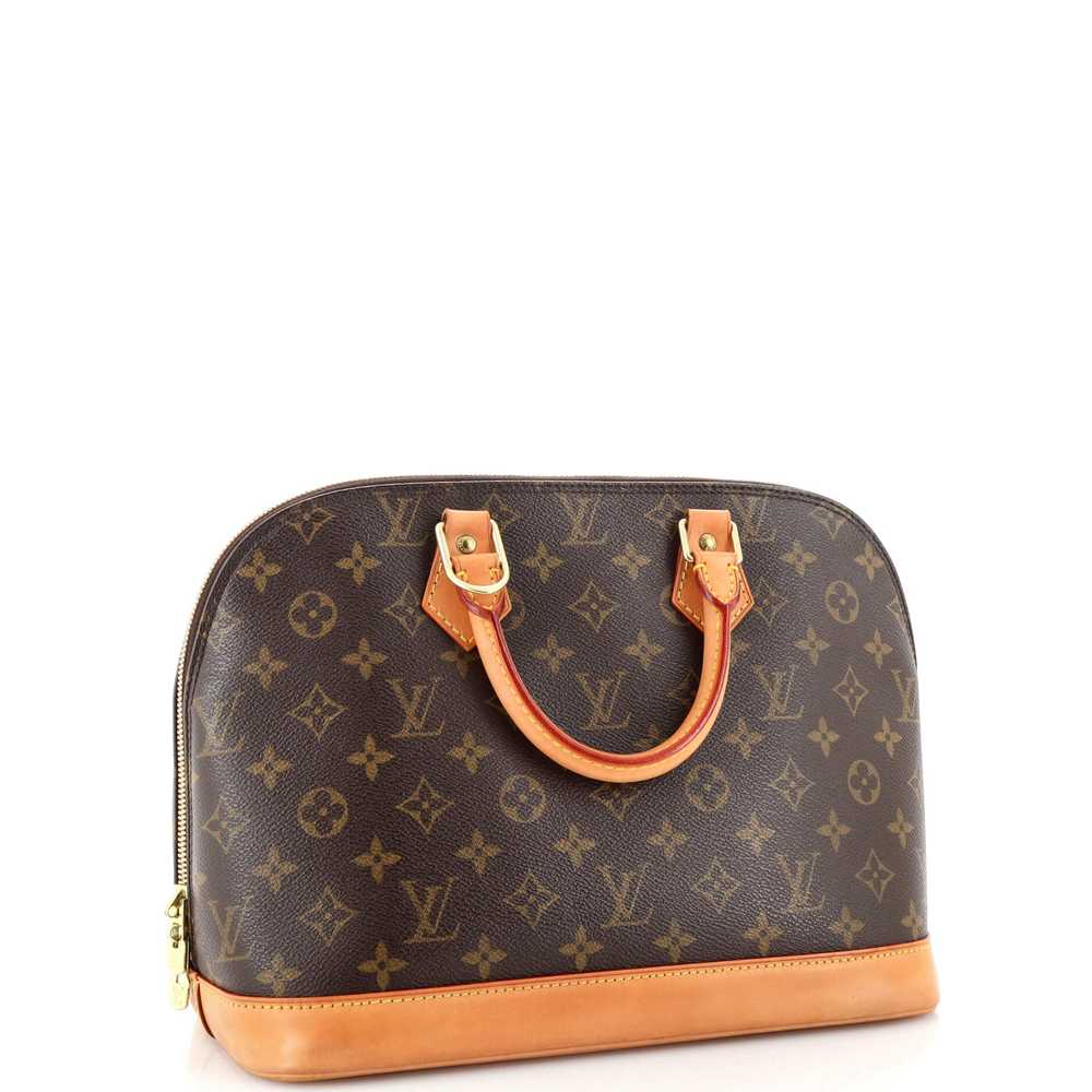 Louis Vuitton Vintage Alma Handbag Monogram Canva… - image 2