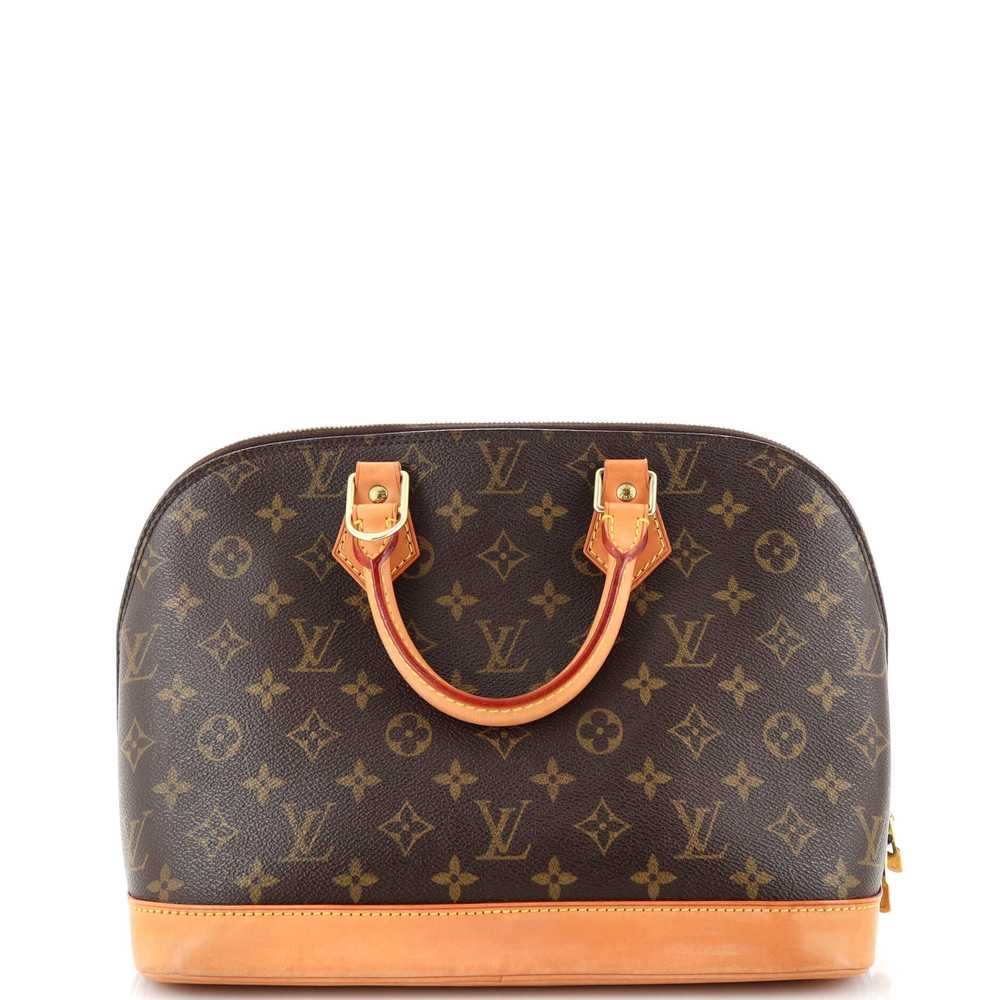 Louis Vuitton Vintage Alma Handbag Monogram Canva… - image 3