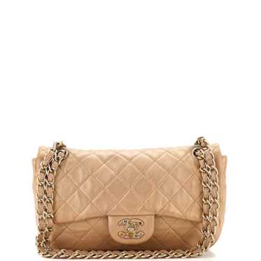 CHANEL Precious Jewel Flap Bag Quilted Lambskin Me