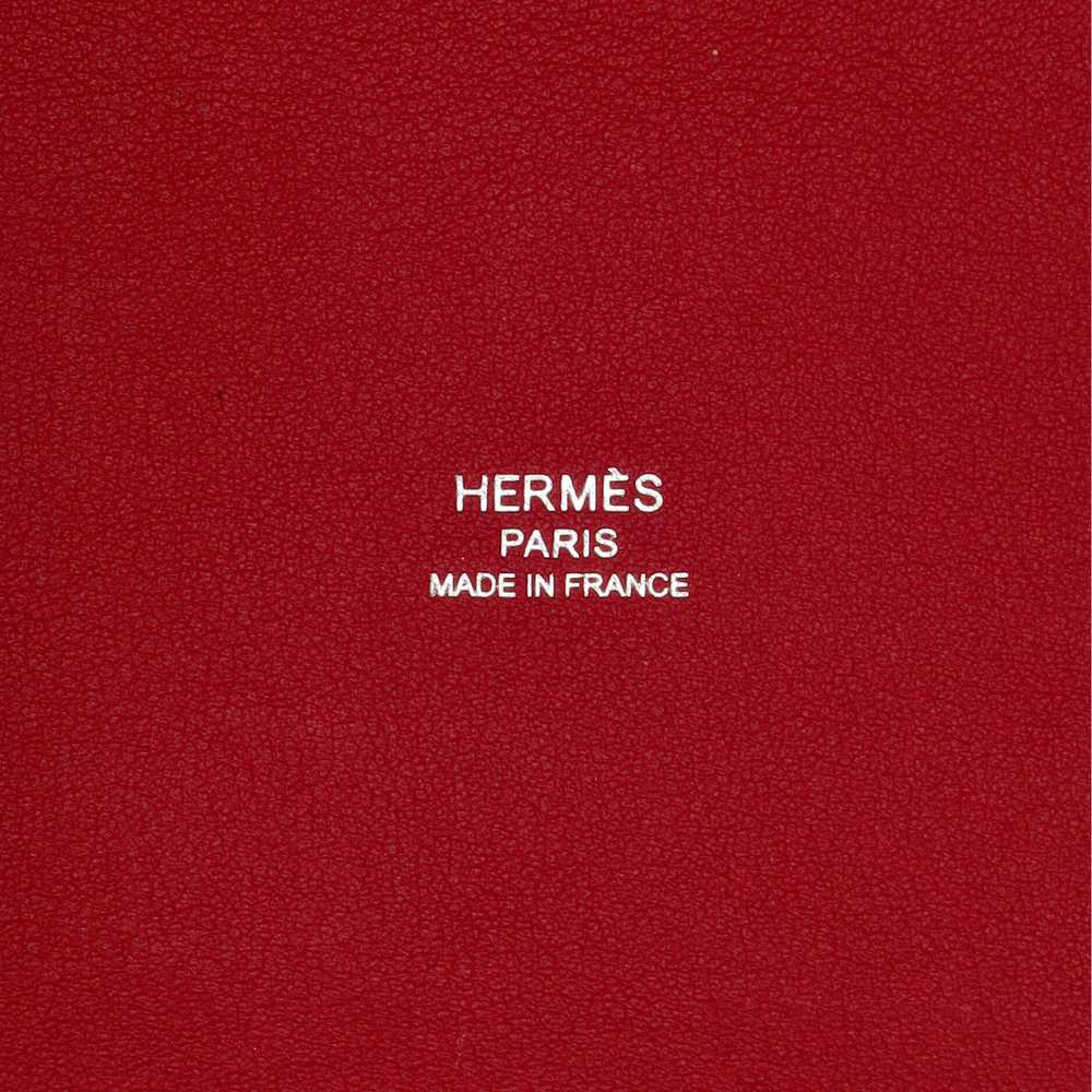 Hermes Cabas H en Biais Tote Tufted Motif Canvas … - image 8