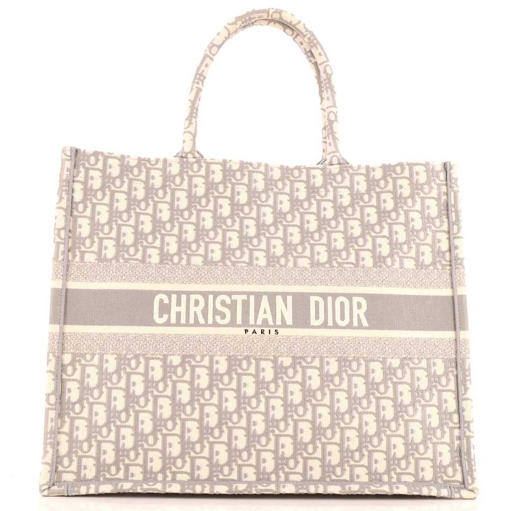 Christian Dior Book Tote Oblique Canvas Large - image 1