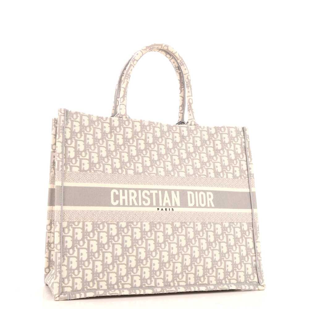 Christian Dior Book Tote Oblique Canvas Large - image 2