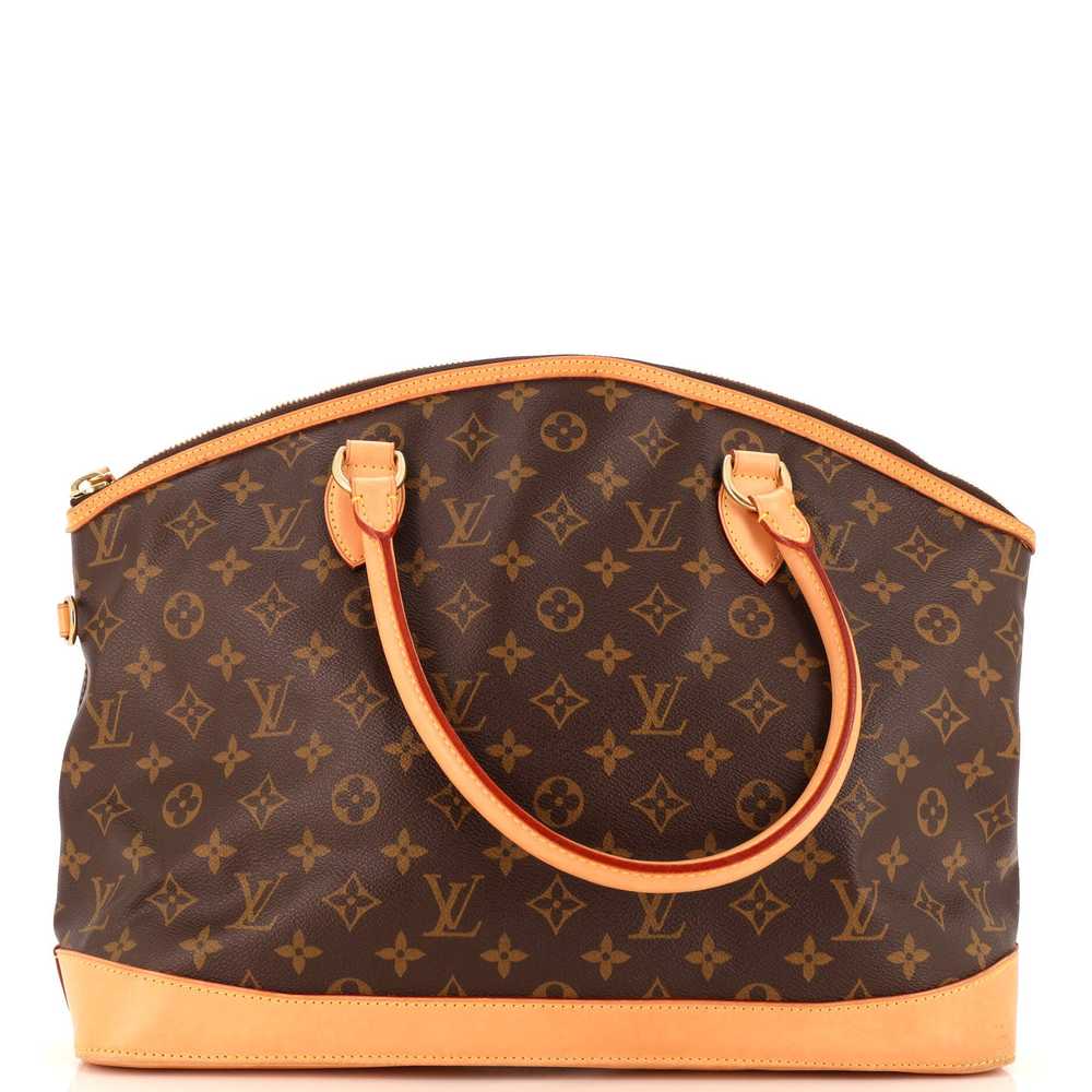 Louis Vuitton Lockit Handbag Monogram Canvas Hori… - image 1