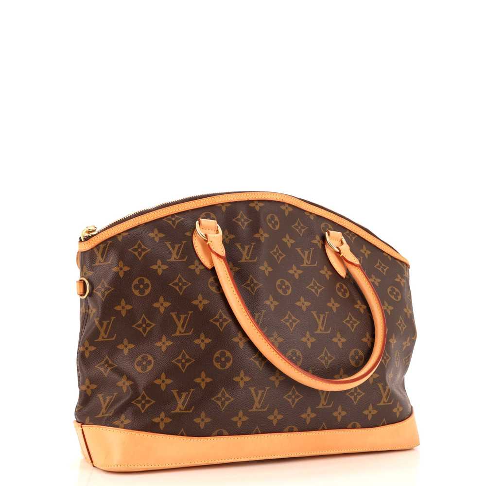 Louis Vuitton Lockit Handbag Monogram Canvas Hori… - image 2