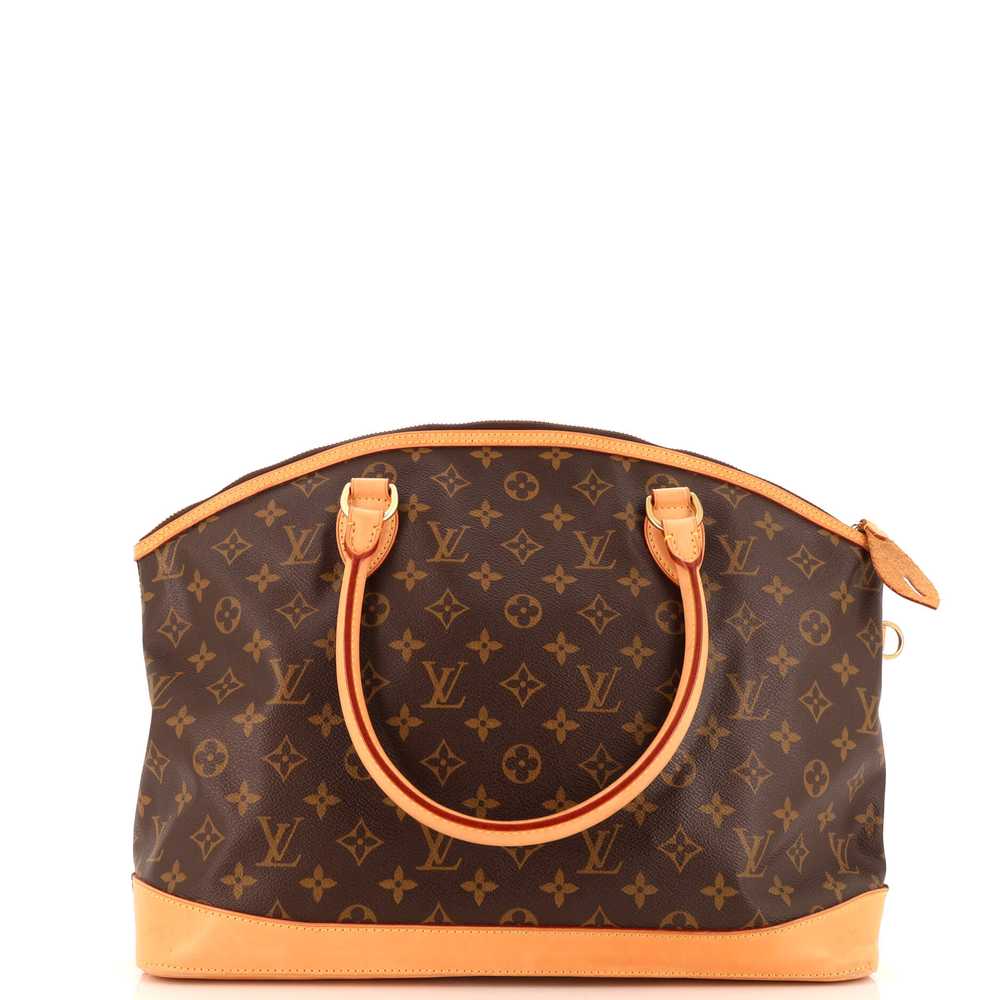 Louis Vuitton Lockit Handbag Monogram Canvas Hori… - image 3