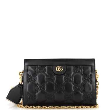 GUCCI GG Shoulder Bag GG Matelasse Leather Small