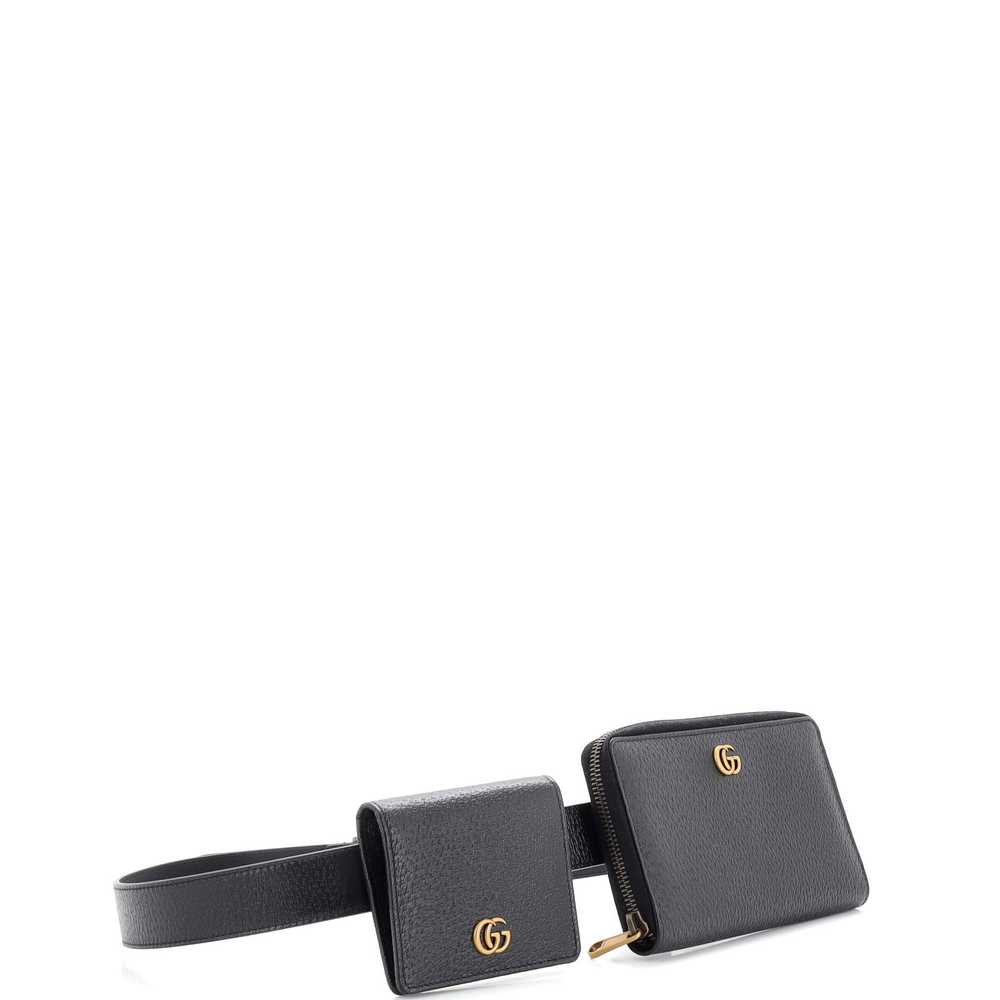 GUCCI GG Marmont Double Belt Bag Leather - image 2