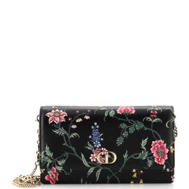 Christian Dior Caro Wallet on Chain Pouch Printed 