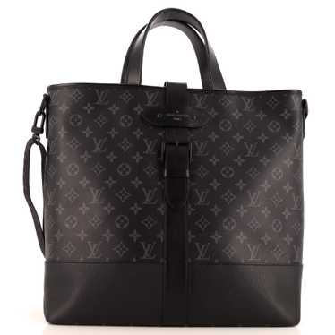 Louis Vuitton Saumur Tote Monogram Eclipse Canvas