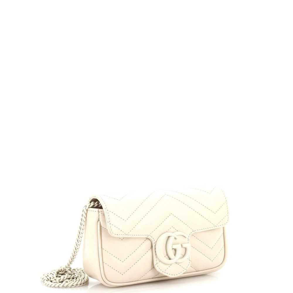 GUCCI GG Marmont Flap Bag Matelasse Leather Super… - image 2