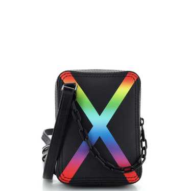 Louis Vuitton Danube Messenger Bag Rainbow Taiga L