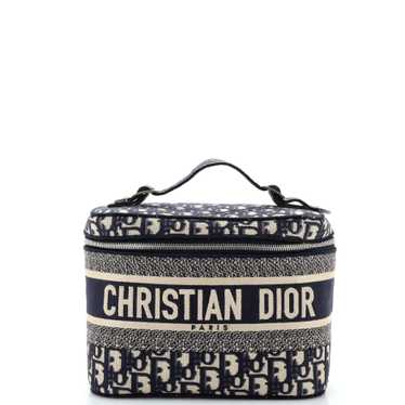Christian Dior DiorTravel Vanity Case Oblique Can… - image 1