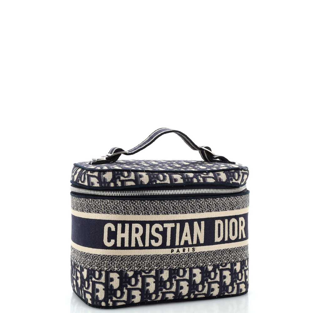 Christian Dior DiorTravel Vanity Case Oblique Can… - image 2