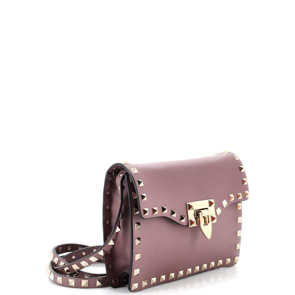 VALENTINO GARAVANI Rockstud Flip Lock Flap Bag Le… - image 2