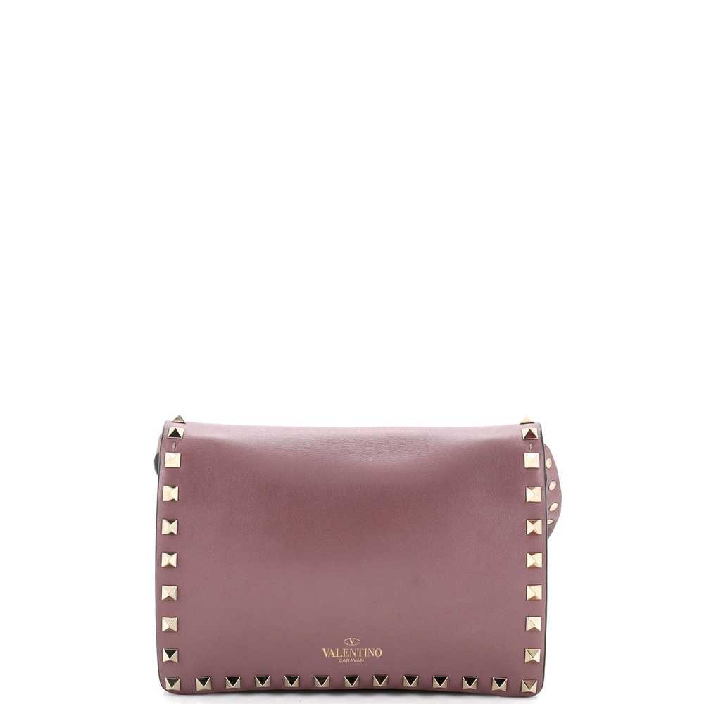 VALENTINO GARAVANI Rockstud Flip Lock Flap Bag Le… - image 3