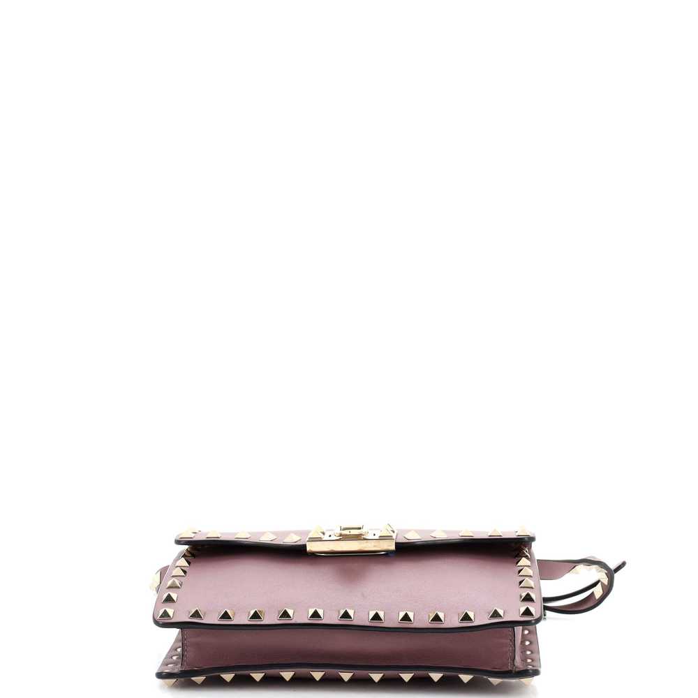 VALENTINO GARAVANI Rockstud Flip Lock Flap Bag Le… - image 4