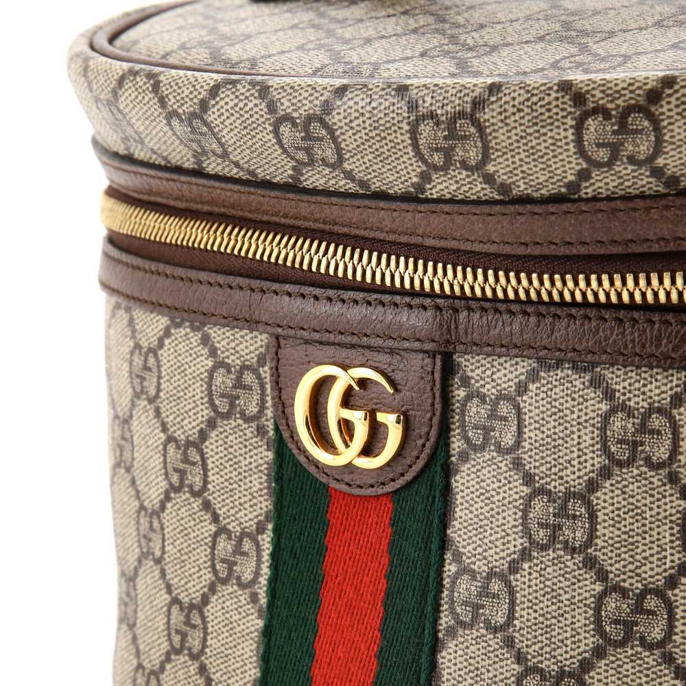 GUCCI Ophidia Top Handle Cosmetic Case GG Coated … - image 6