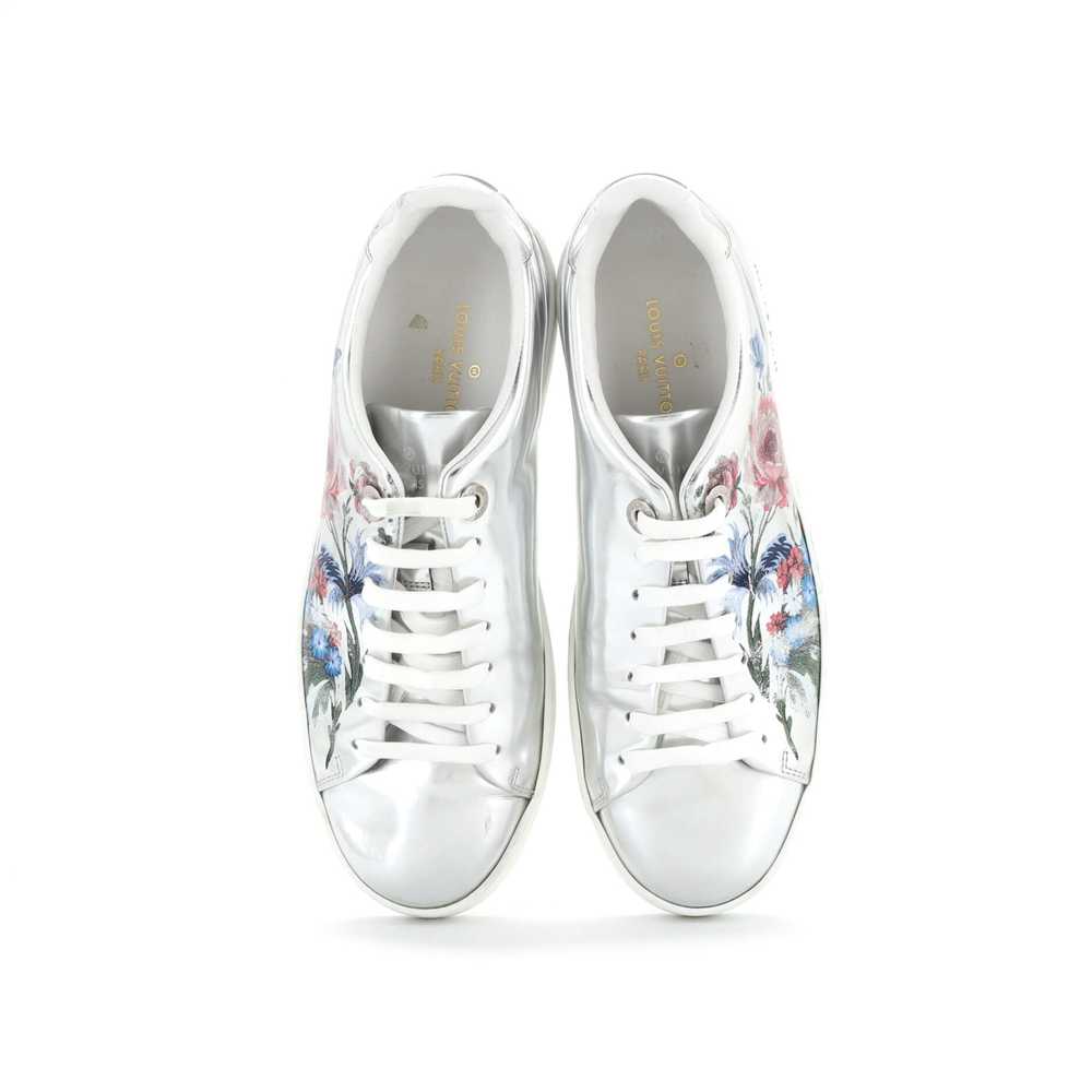 Louis Vuitton Women's FrontRow Sneakers Floral Le… - image 2