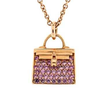 Hermes Amulettes Kelly Pendant NM Necklace - image 1
